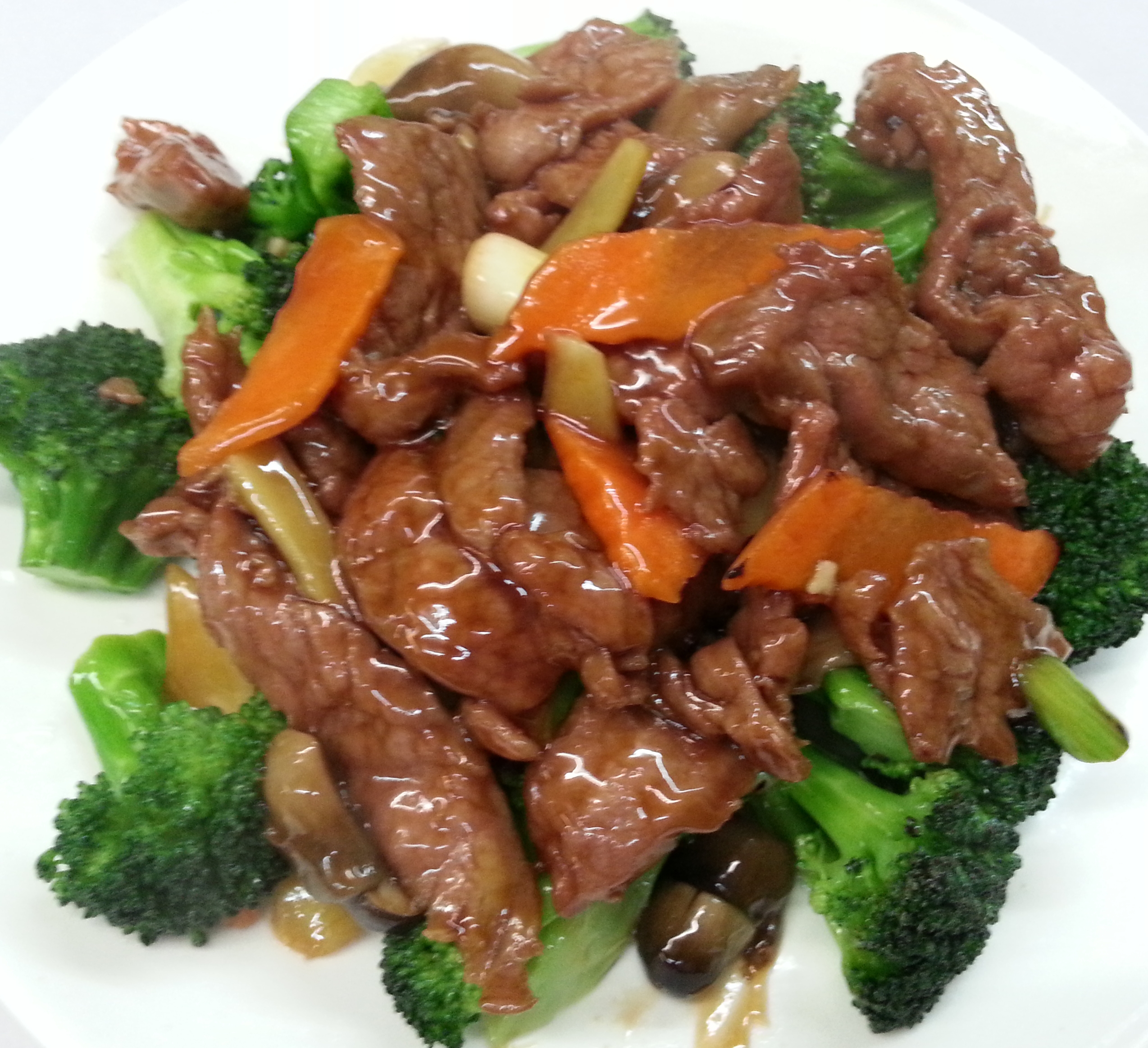 Order 12. Beef with Broccoli food online from Won Kok Restaurant store, San Francisco on bringmethat.com