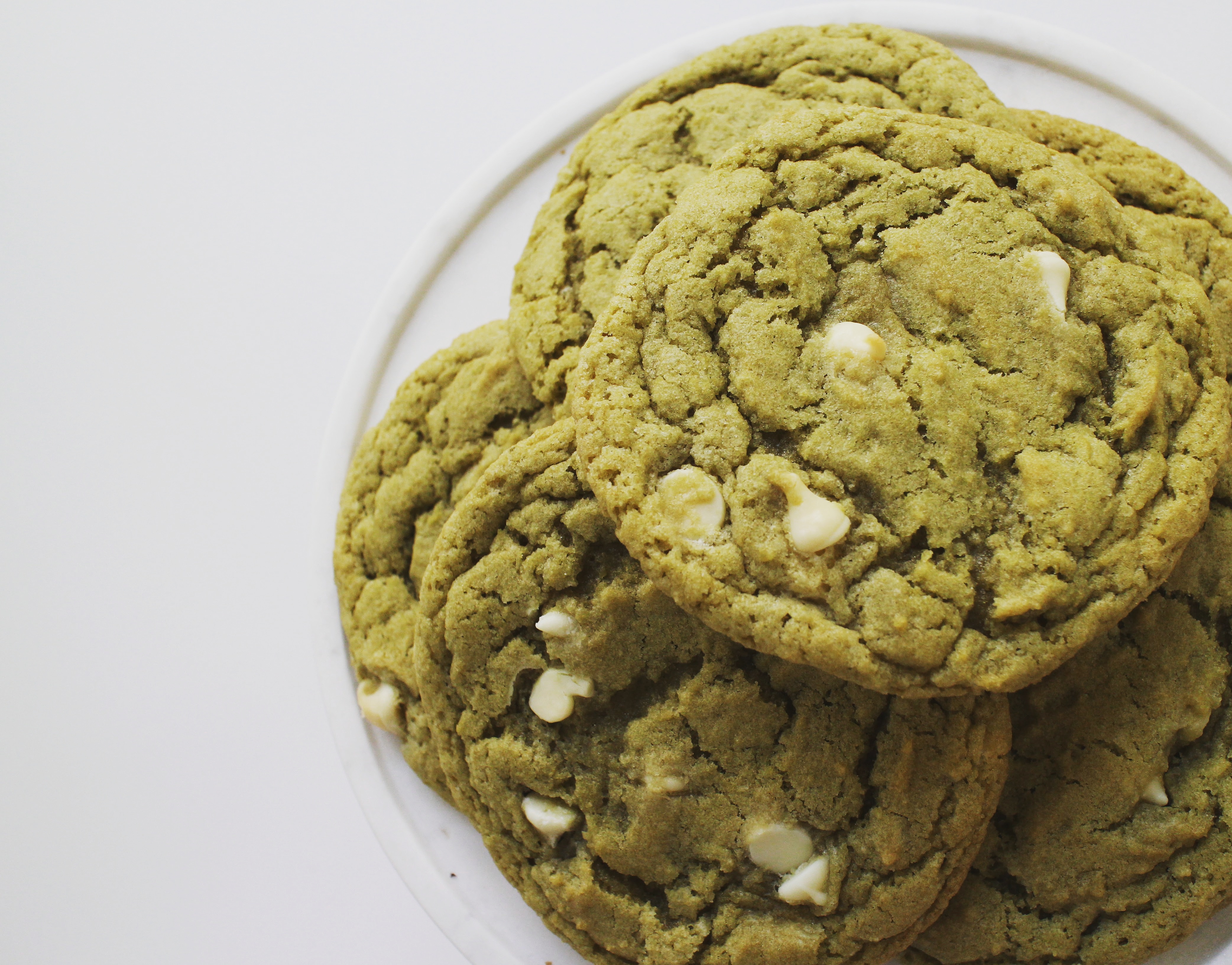 Order Matcha Green Tea Cookie food online from Caked store, San Diego on bringmethat.com