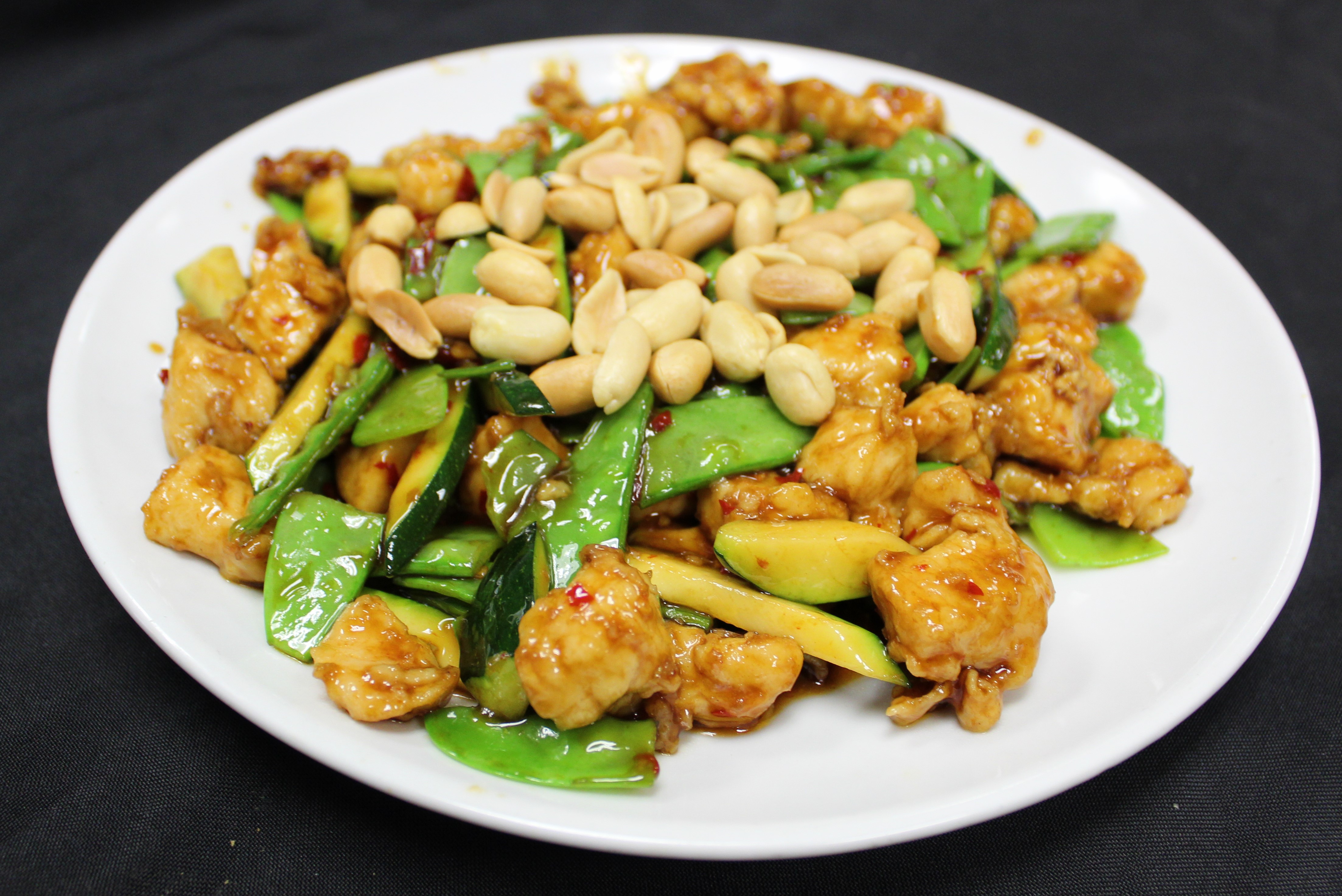Order C6. Kung Pao Chicken food online from Green Asian Bistro store, Frisco on bringmethat.com