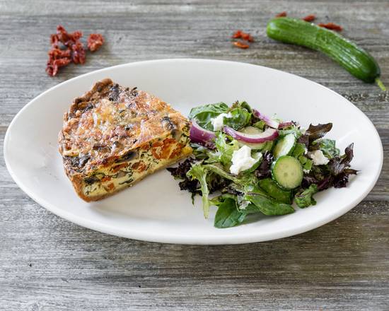 Order Savory Quiche food online from Nutmeg Bakery & Cafe store, San Diego on bringmethat.com