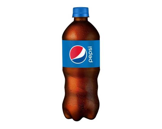 Order 20 oz Bottled Pepsi food online from Baggins Gourmet Sandwiches Oracle store, Tucson on bringmethat.com