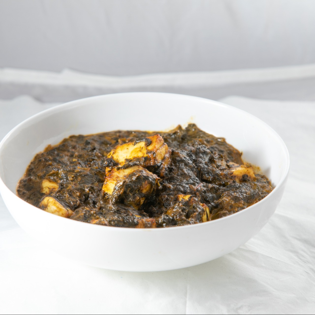 Order Palak Aalo ( V) food online from Baby Dal store, Austin on bringmethat.com