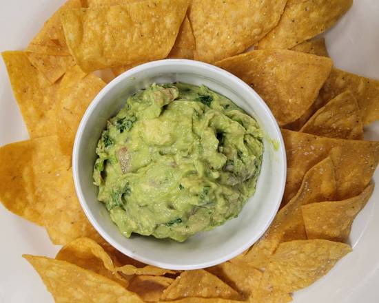 Order Homemade Guacamole with Chips food online from El Rey Mexitalia store, Albany on bringmethat.com