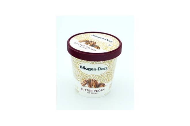 Order Haagan Daz Butter Pecan Ice Cream (12 oz) food online from Royal Farms store, Dover on bringmethat.com