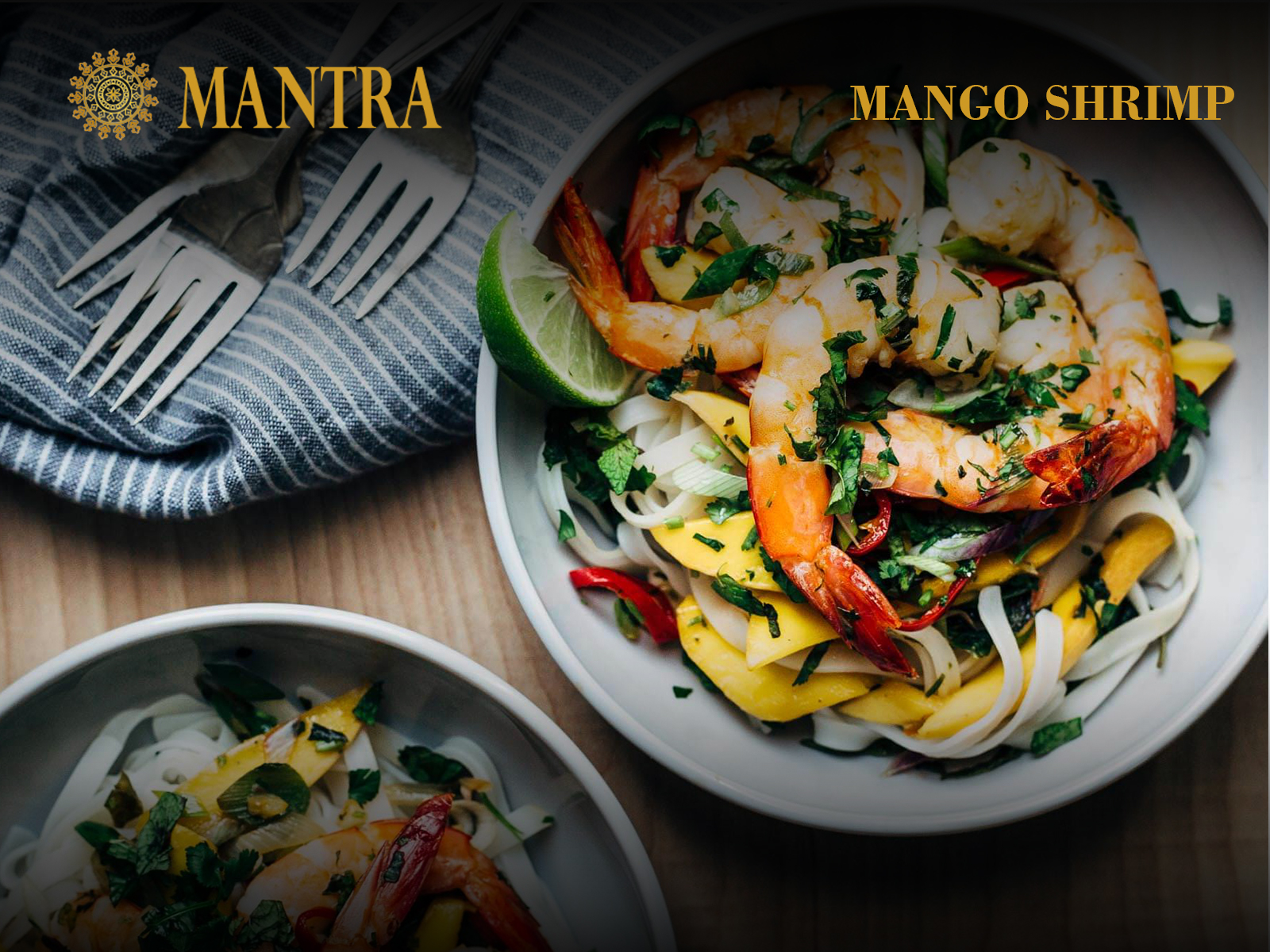Order Mango Shrimp food online from Mantra Authentic Indian Restaurant store, Jersey City on bringmethat.com