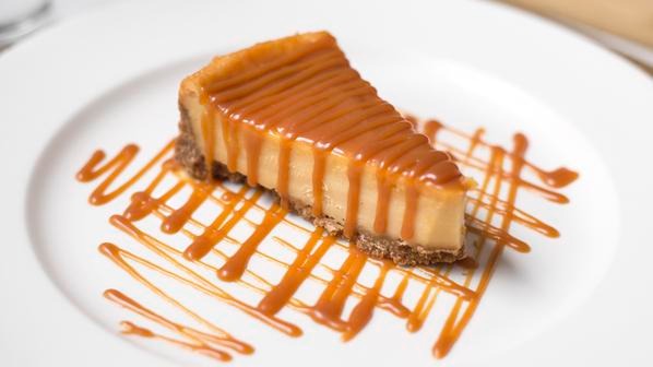 Order Caramel Cheesecake food online from Enoteca Roma store, Chicago on bringmethat.com