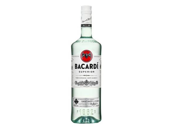 Order BACARDÍ Superior White Rum - 750ml Bottle food online from Josh Wines & Liquors Inc store, New York on bringmethat.com