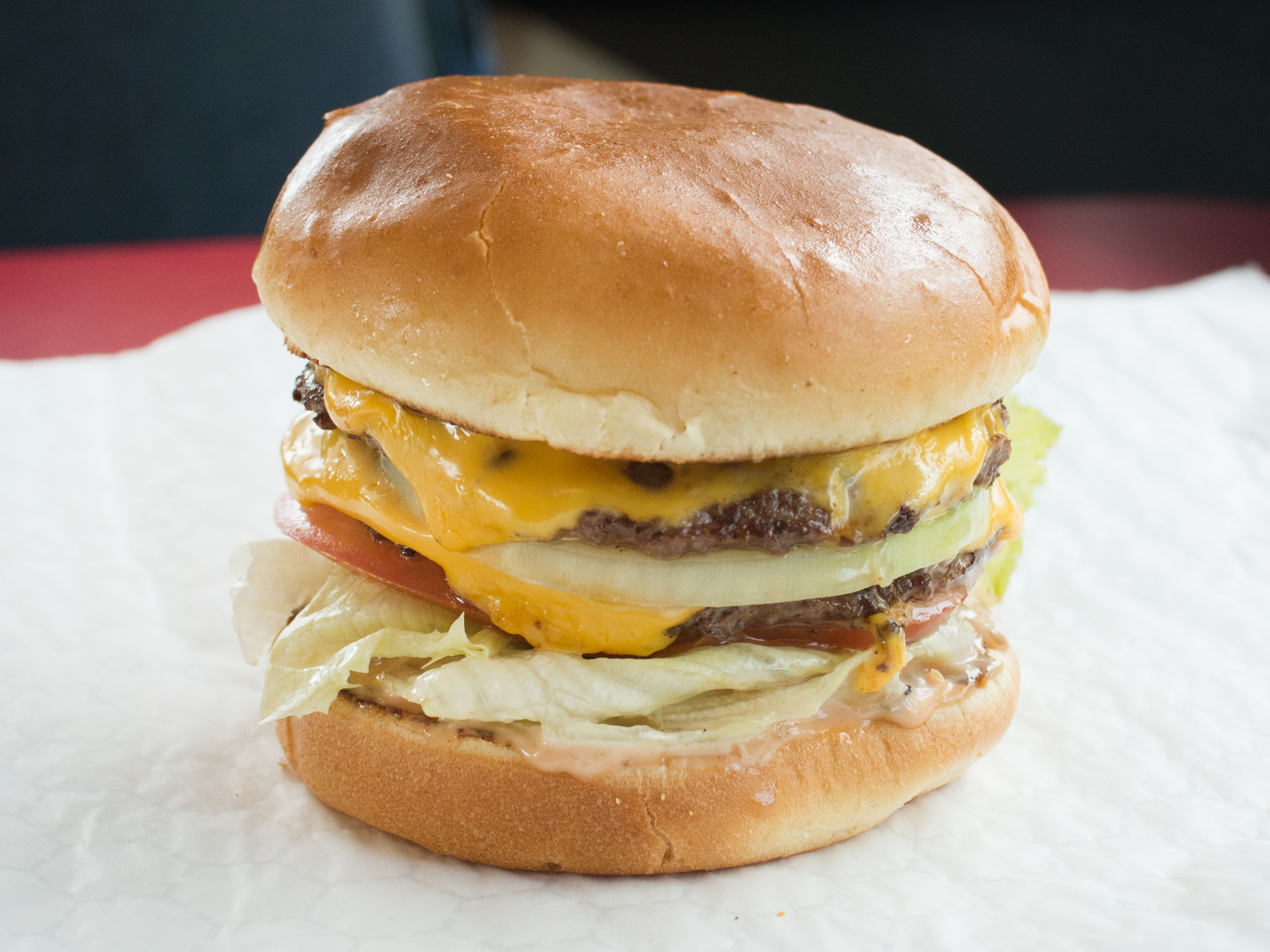 Order Cheeseburger food online from The Sandlot store, Park Ridge on bringmethat.com