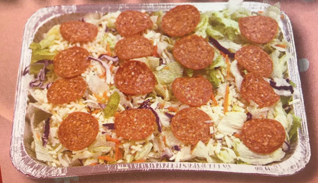 Order Tub of Salad food online from Elicia's Pizza store, Saint Louis on bringmethat.com