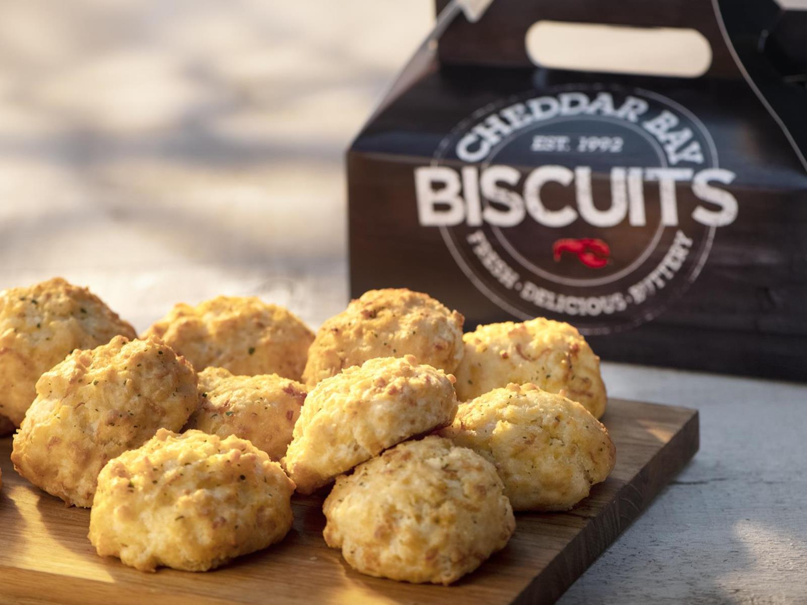 Order One Dozen Cheddar Bay Biscuits® food online from Red Lobster store, Zanesville on bringmethat.com
