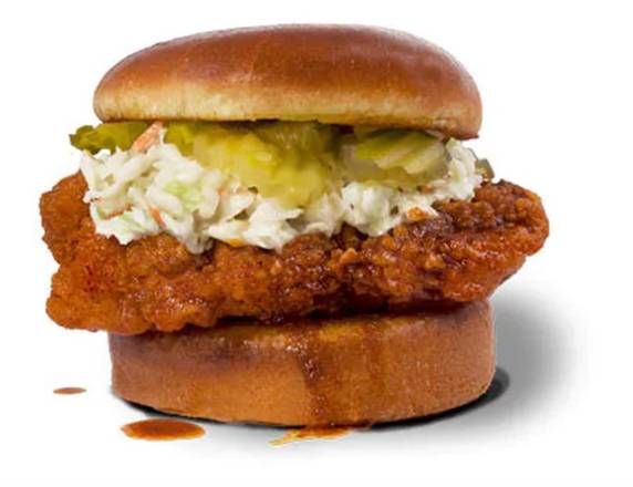 Order Hot Chicken Tender Sandwich food online from Trailer Birds Hot Chicken store, St. Cloud on bringmethat.com