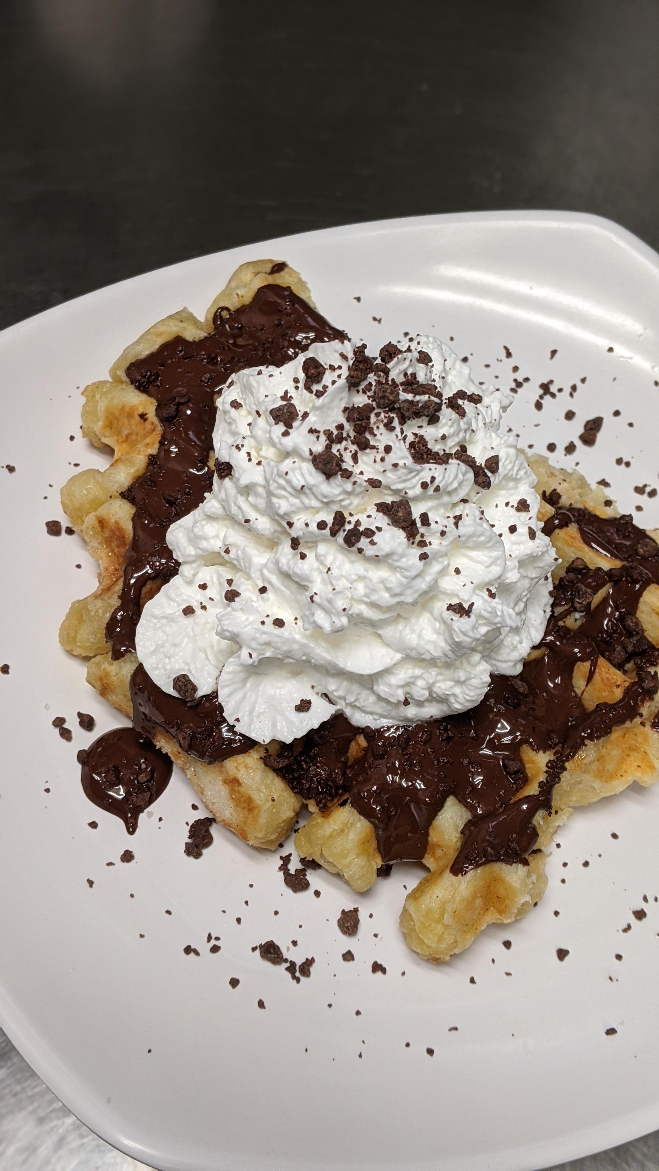 Order The Choc-ffle food online from Waffle Lab store, Fort Collins on bringmethat.com