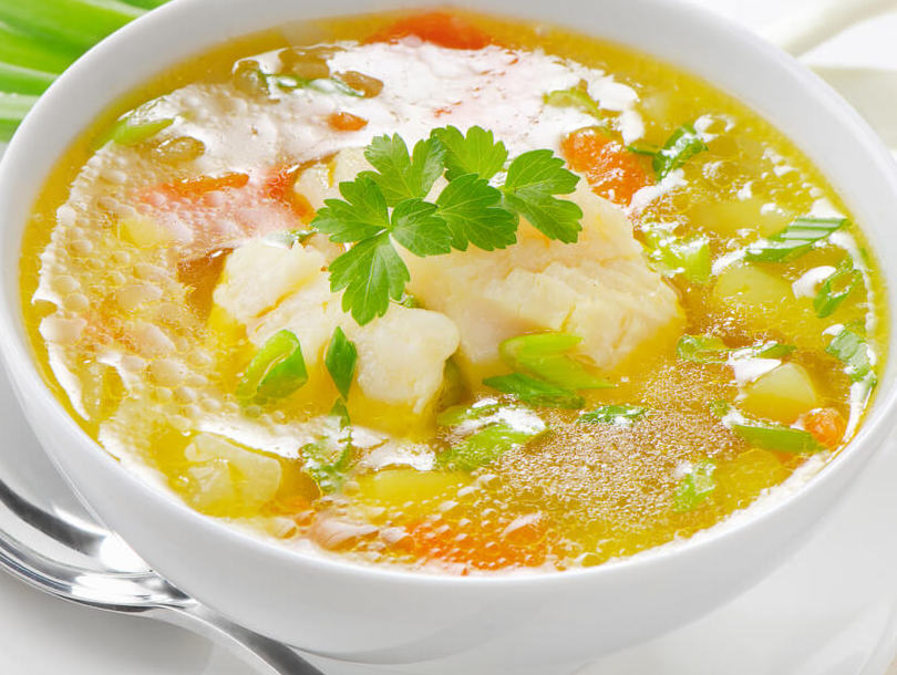 Order Sopa de Pescado/Fish soup food online from Cocina Latina store, New York on bringmethat.com
