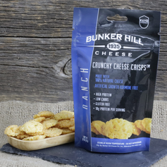 Order Kids Bunker Hill Ranch Crunchy Cheese Crisps food online from Beef Jerky Outlet store, Kodak on bringmethat.com