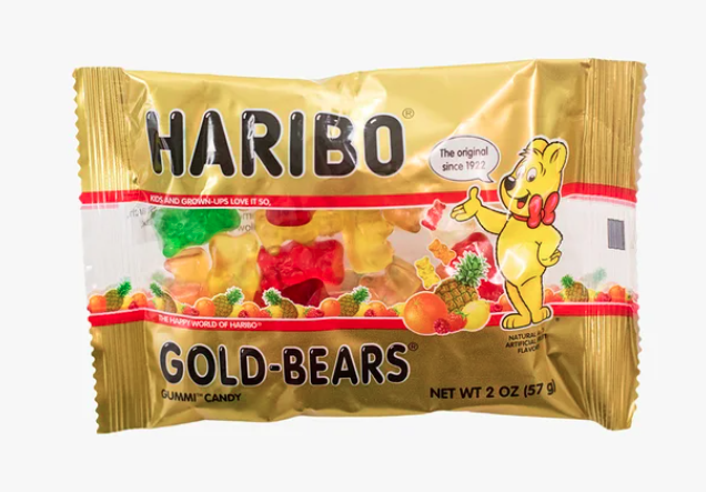 Order 5 oz. Haribo Gold Bears food online from Terners Liquor store, Los Angeles on bringmethat.com