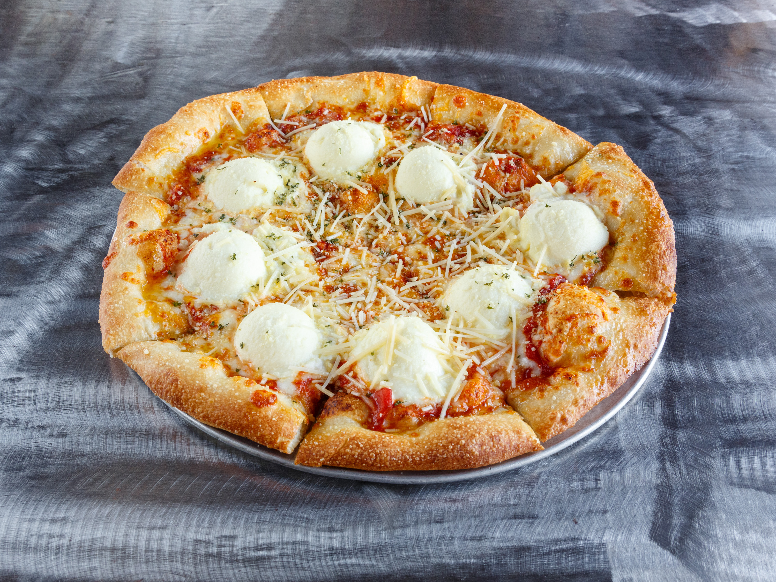 Order Cheese Pizza by the Slice food online from Starwood Pizza store, Nashville on bringmethat.com