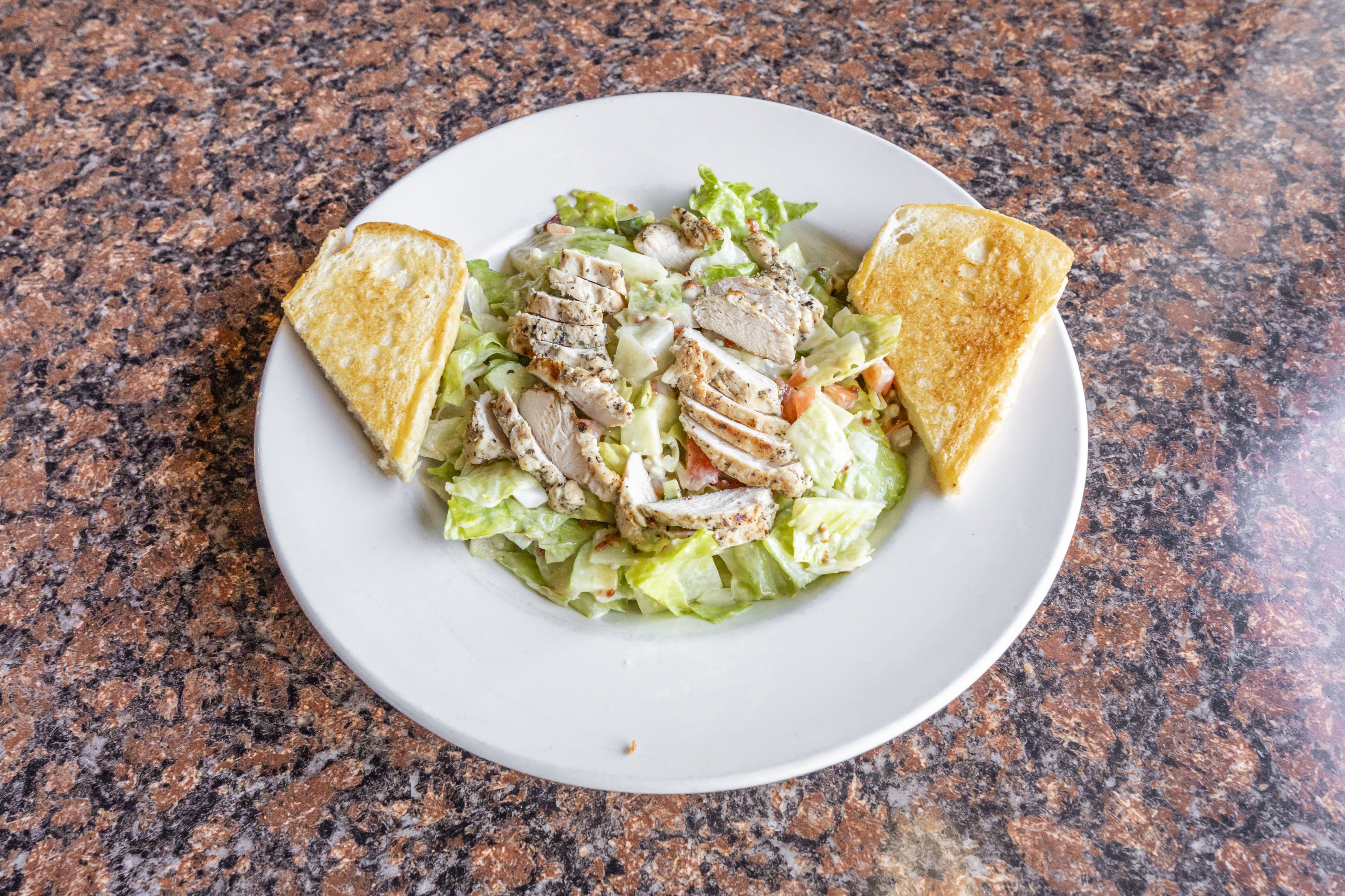 Order Chopped Salad - Salad food online from X & O Sports Bar store, Palos Heights on bringmethat.com