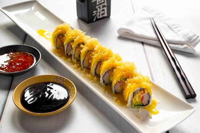 Order Fresh Mango Roll food online from Sumo Japanese Restaurant store, Wenatchee on bringmethat.com