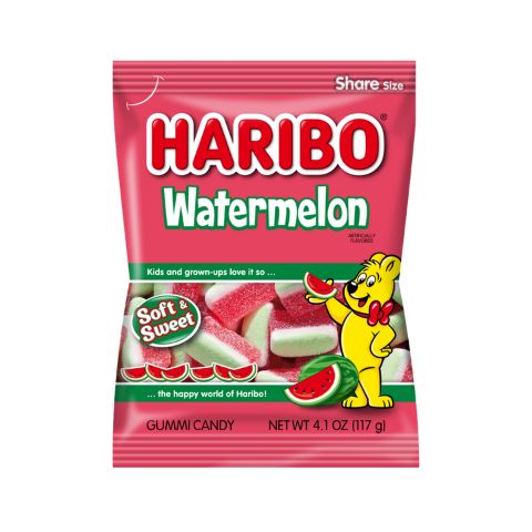 Order Haribo Watermelon Gummi 4.1oz food online from 7-Eleven store, Red Oak on bringmethat.com