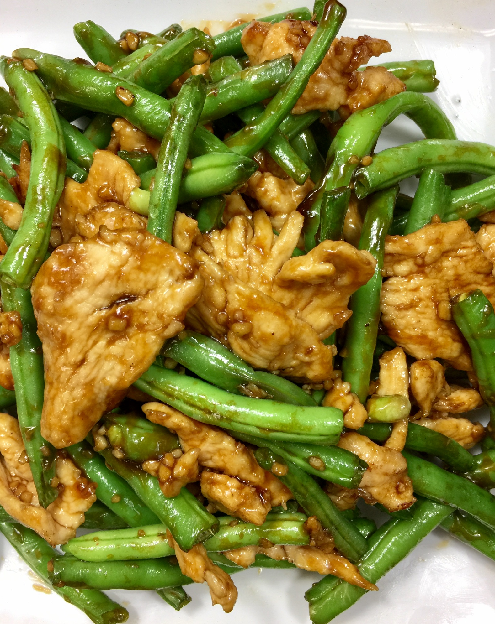 Order 28. Chicken with String Beans food online from Go Get em Chinese store, Rancho Cucamonga on bringmethat.com