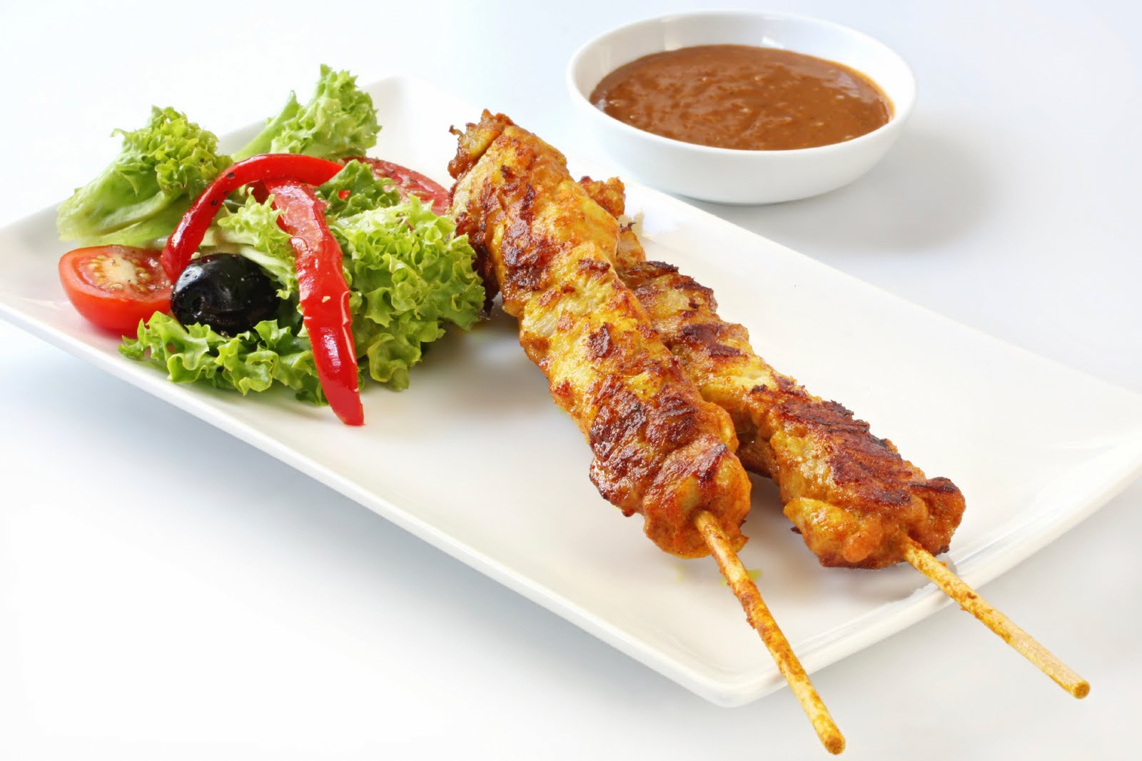 Order 2 Pieces Chicken Skewer food online from Yummy Panda store, Fontana on bringmethat.com