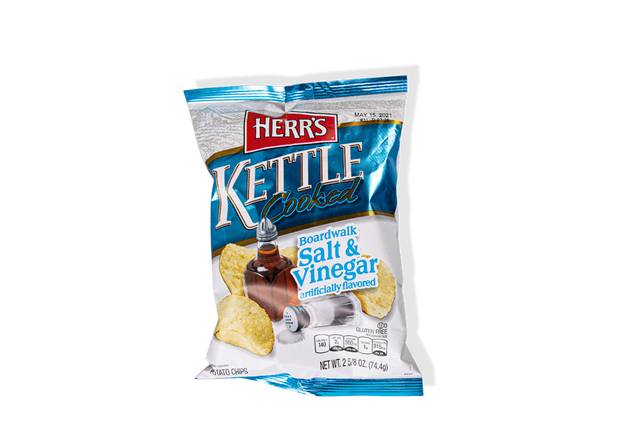 Order Herr's Kettle Salt & Vinegar Chips 2.5oz food online from Wawa 211 store, Philadelphia on bringmethat.com