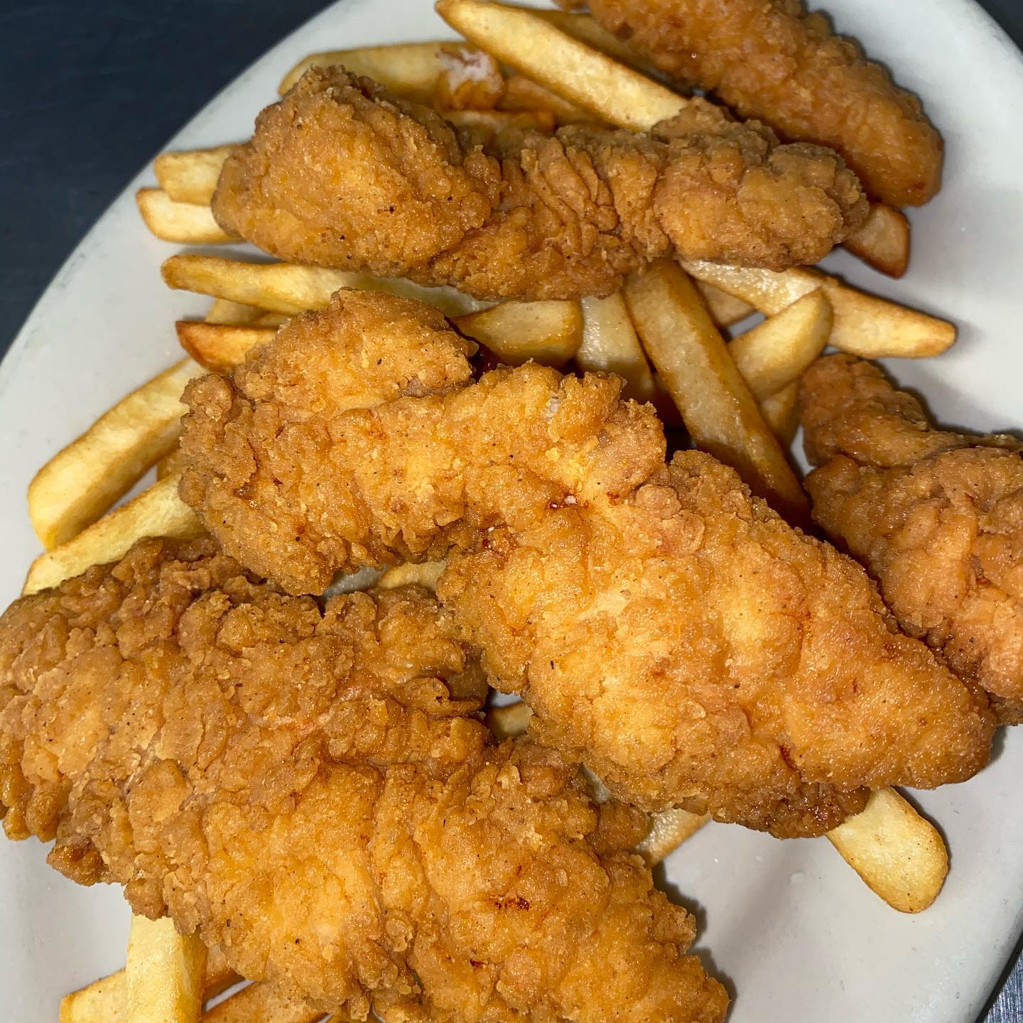 Order Chicken Tenders with Fries food online from Westend Grill store, New Bedford on bringmethat.com