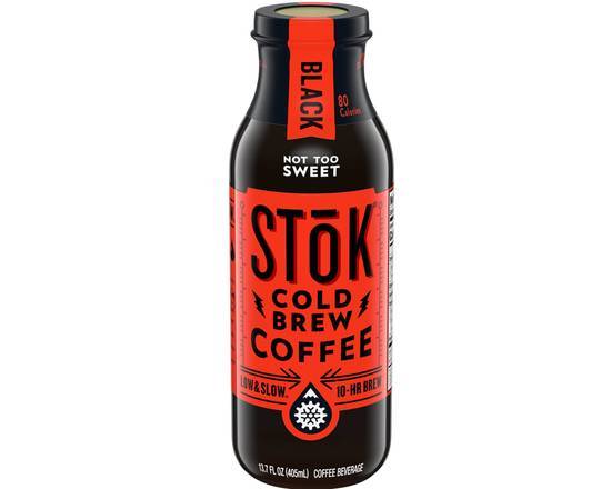 Order Stok Cold Brew Black Not too Sweet  (13.7 oz) food online from Urban Value Corner Store store, Dallas on bringmethat.com