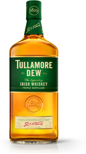 Order Tullamore Dew Whiskey 750ml food online from Bws Beverage 2 store, Chicago on bringmethat.com