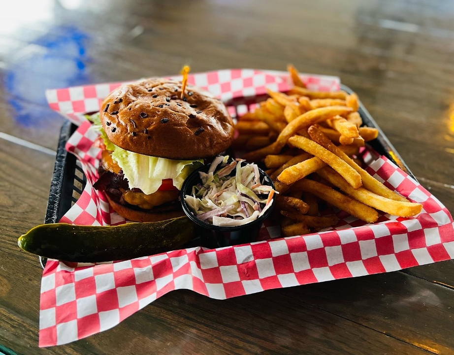 Order BURGERS food online from Puck Pub store, Lake Bluff on bringmethat.com