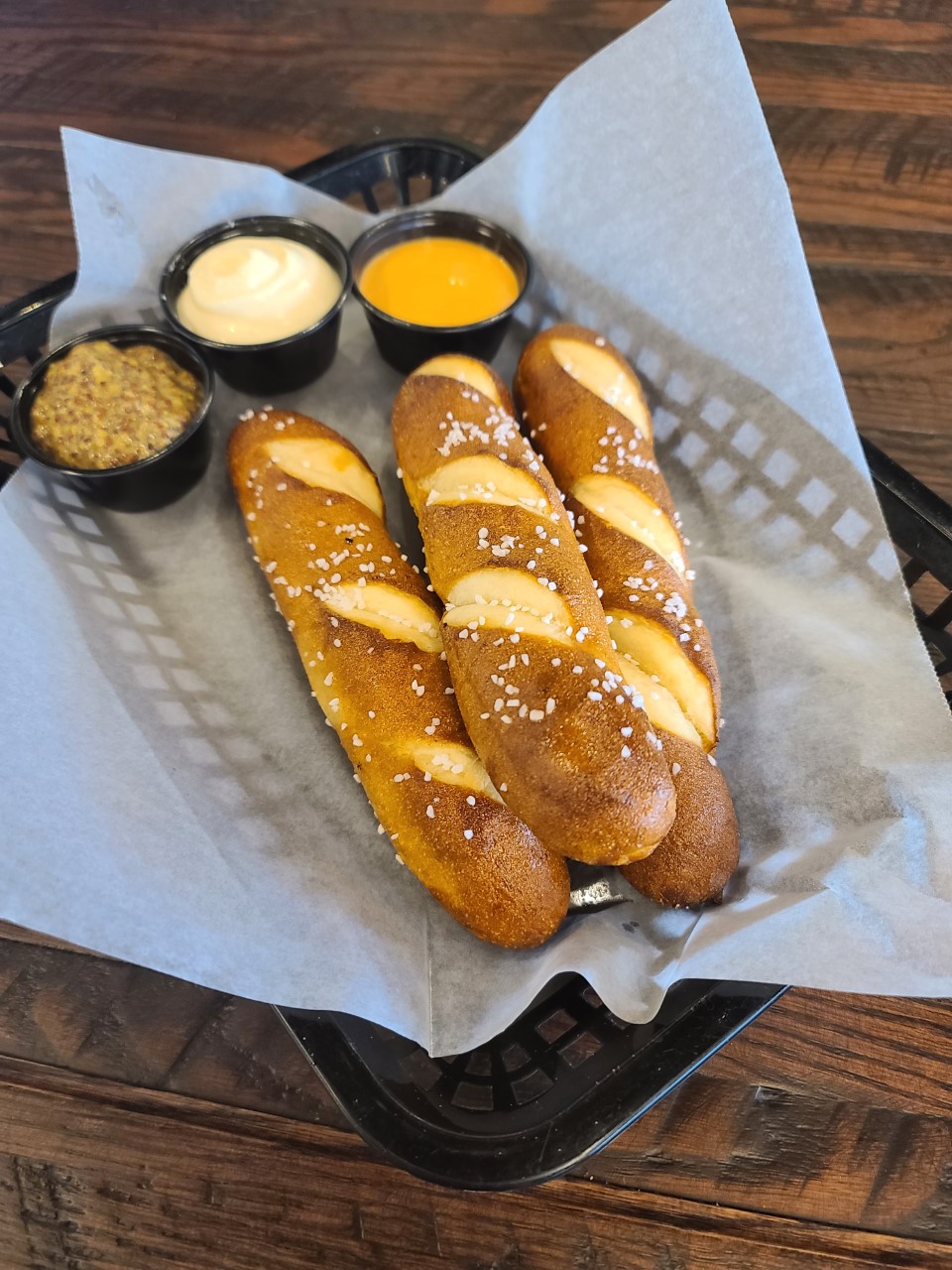 Order Pub Pretzels food online from Union Corners Brewery store, Madison on bringmethat.com