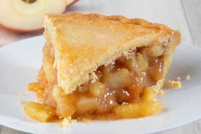 Order No-Sugar-Added Apple Pie Slice food online from Bakers Square Restaurant & Pies store, Mankato on bringmethat.com