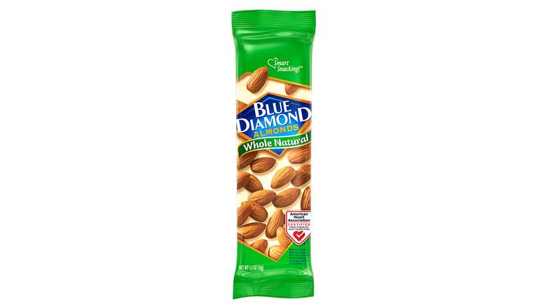 Order Blue Diamond Whole Natural Raw Almonds 1.5 Oz food online from Valero Food Mart store, Murrayville on bringmethat.com