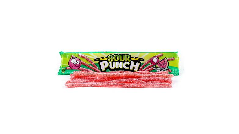 Order Sour Punch Watermelon Sour Straws food online from Red Roof Market store, Lafollette on bringmethat.com