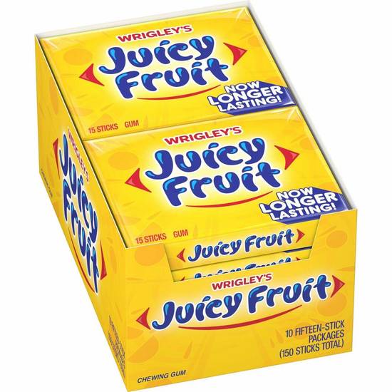Order Wrigley's - Juicy Fruit food online from IV Deli Mart store, Goleta on bringmethat.com