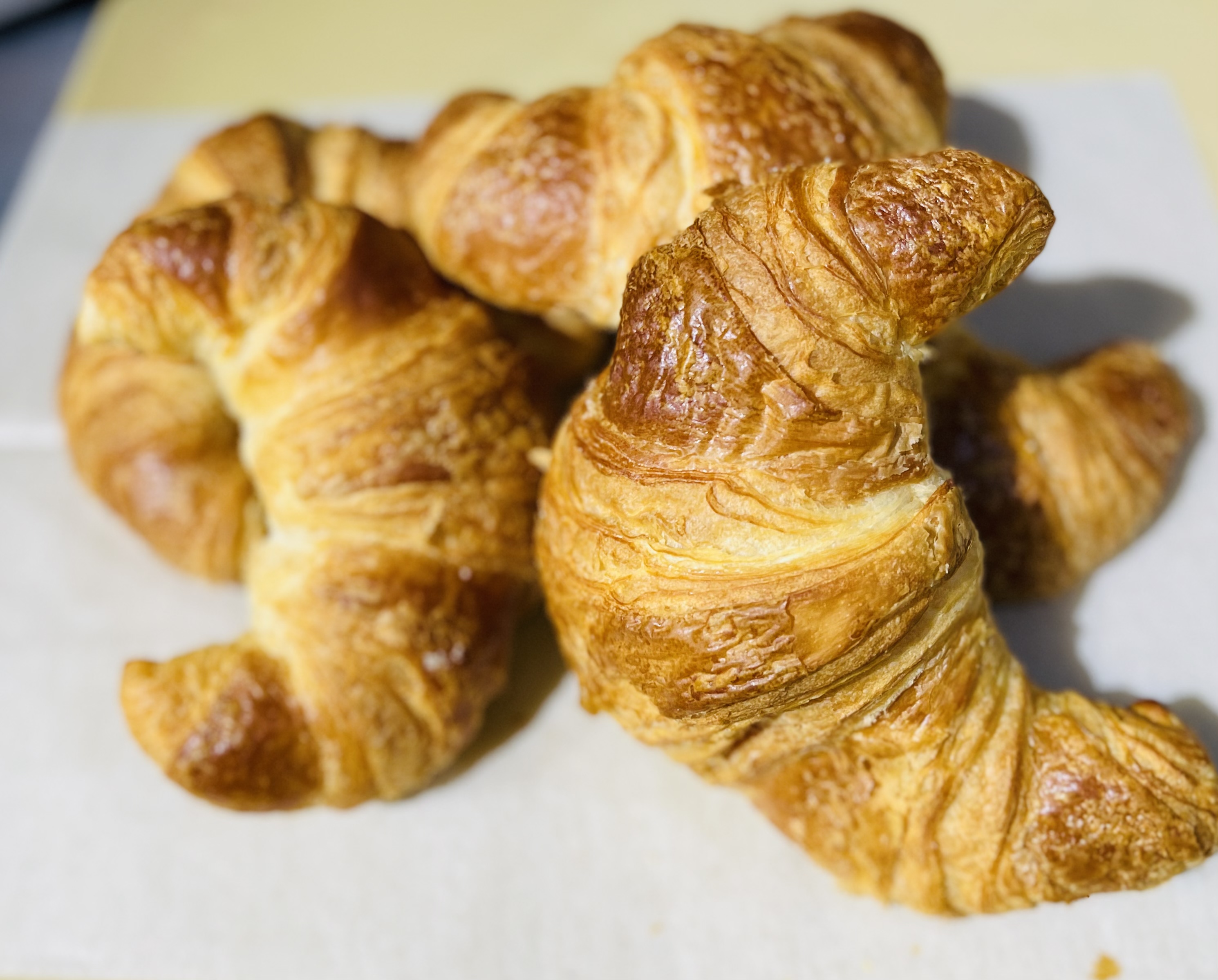 Order Plain Croissant food online from Tio Pio - Willoughby St. store, Brooklyn on bringmethat.com