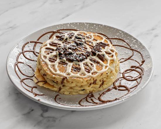 Order Oreo Pancakes food online from Two Sisters Restaurant store, Milan on bringmethat.com