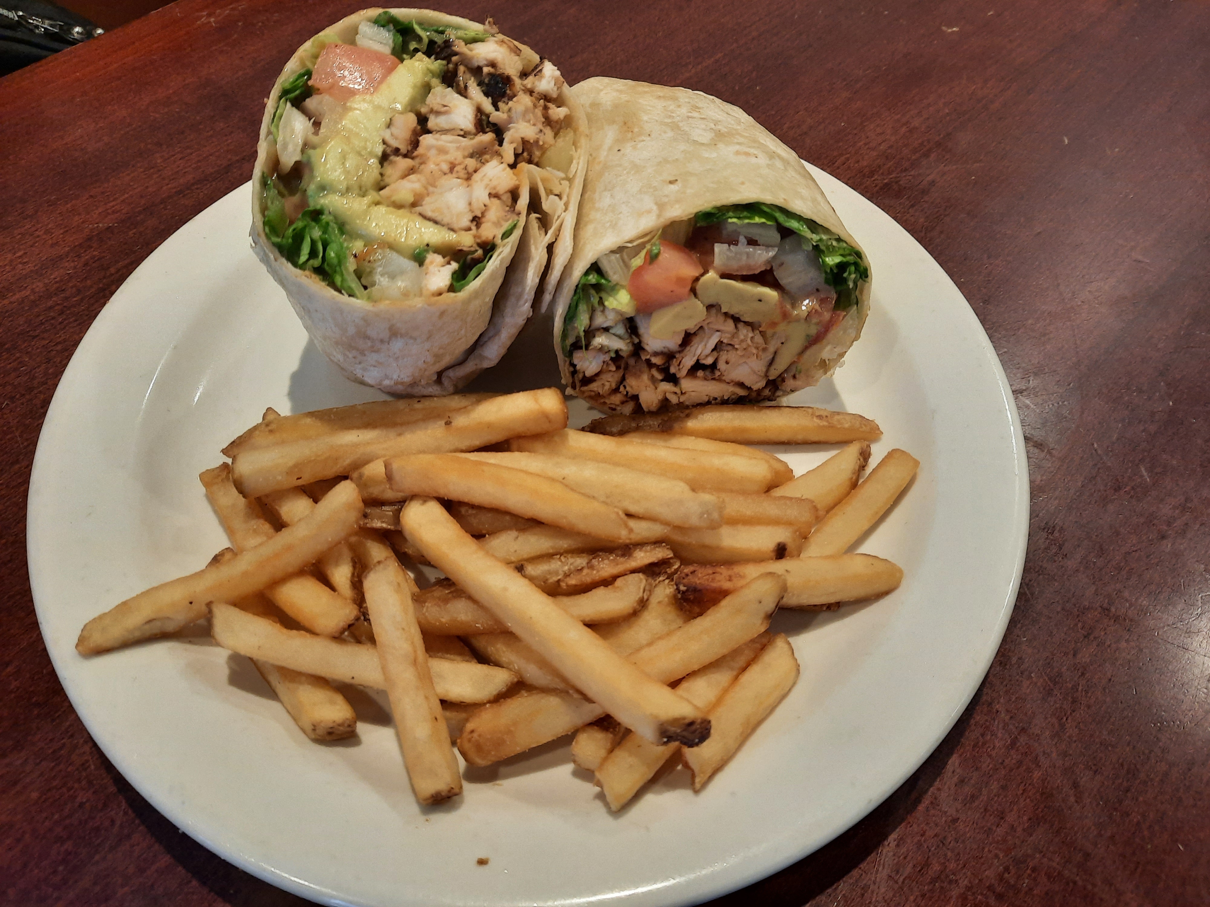 Order Tender Chicken Wrap  food online from Galaxy Diner store, New York on bringmethat.com