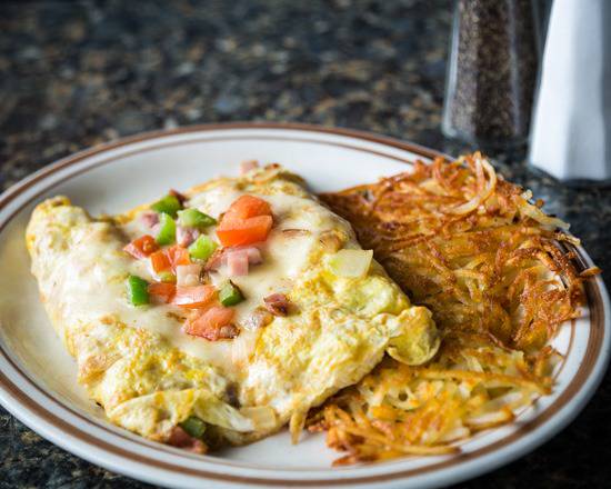Order Tradewinds Signature Omelette food online from Tradewinds Elkhart store, Elkhart on bringmethat.com