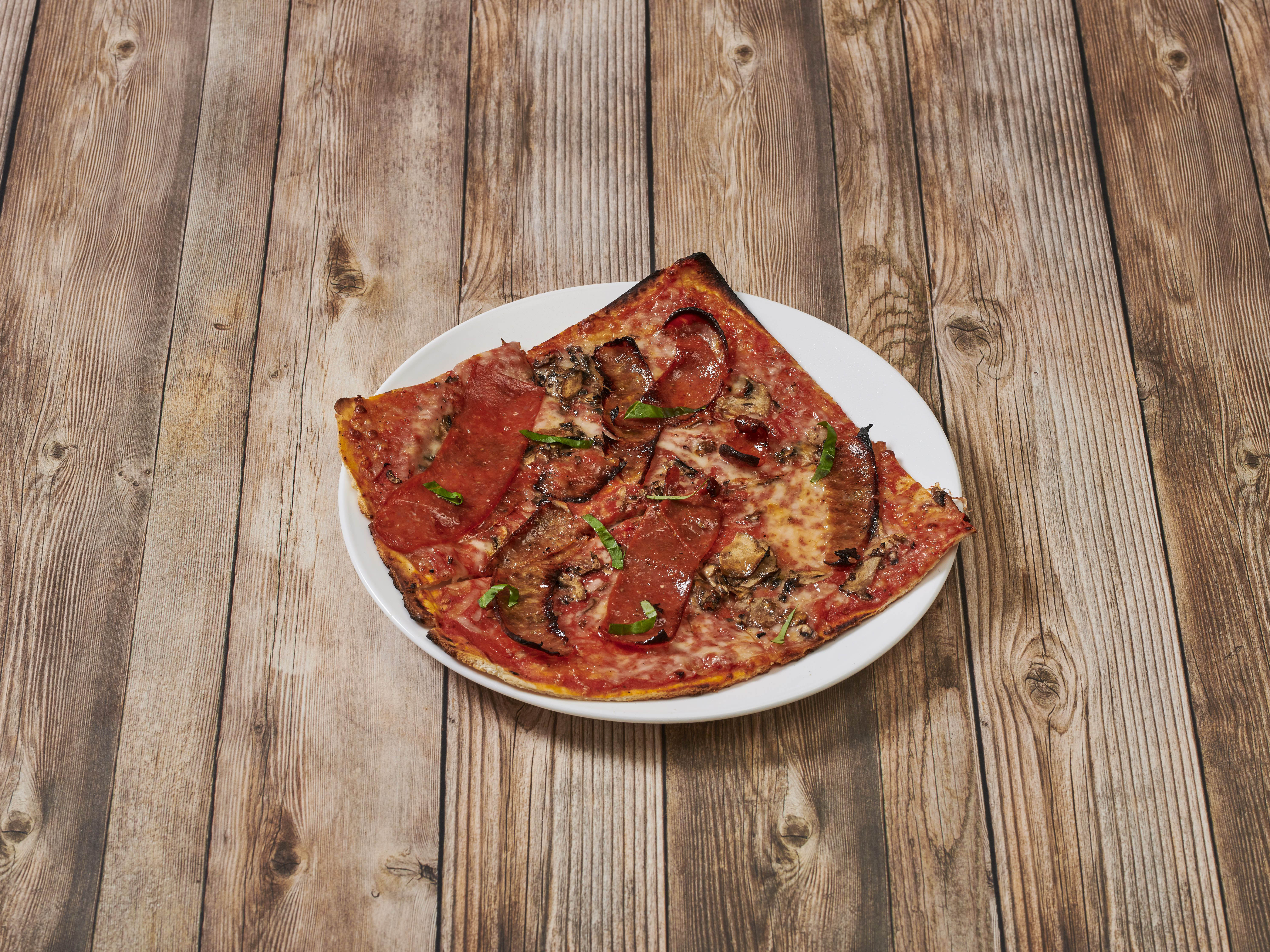 Order Meat Lovers food online from Jules Thin Crust store, Princeton on bringmethat.com