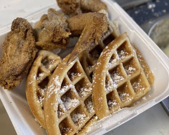 Order Chicken and waffles  food online from Jacksons Soulfood store, Jonesboro on bringmethat.com