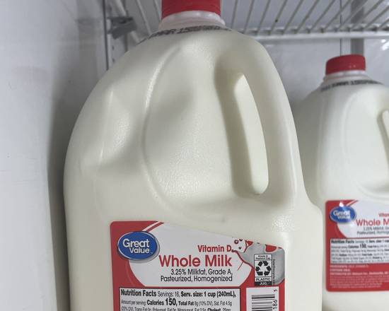 Order 1 Gallon Whole Milk food online from Rapid-O Mart store, Chandler on bringmethat.com
