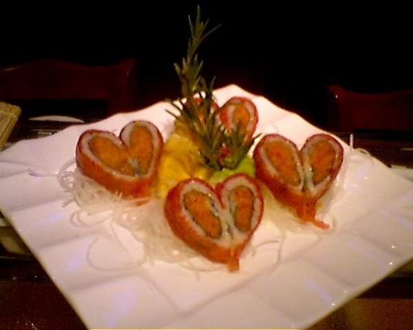 Order R5. Valentine Roll food online from Fusion Wok store, Katy on bringmethat.com