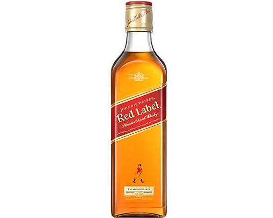 Order Johnnie Walker Red Label Scotch Whiskey, 375mL bottle (40% ABV) food online from Central Liquor Market store, Los Angeles on bringmethat.com