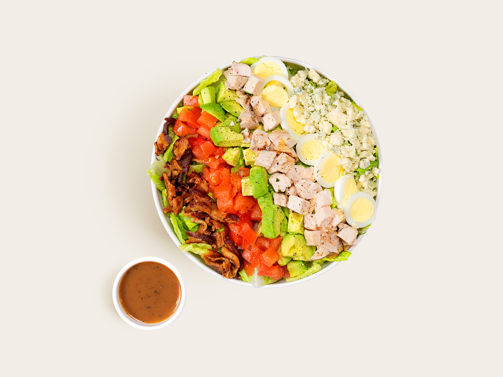 Order Cobb Salad food online from Power Lunch store, Santa Clara on bringmethat.com