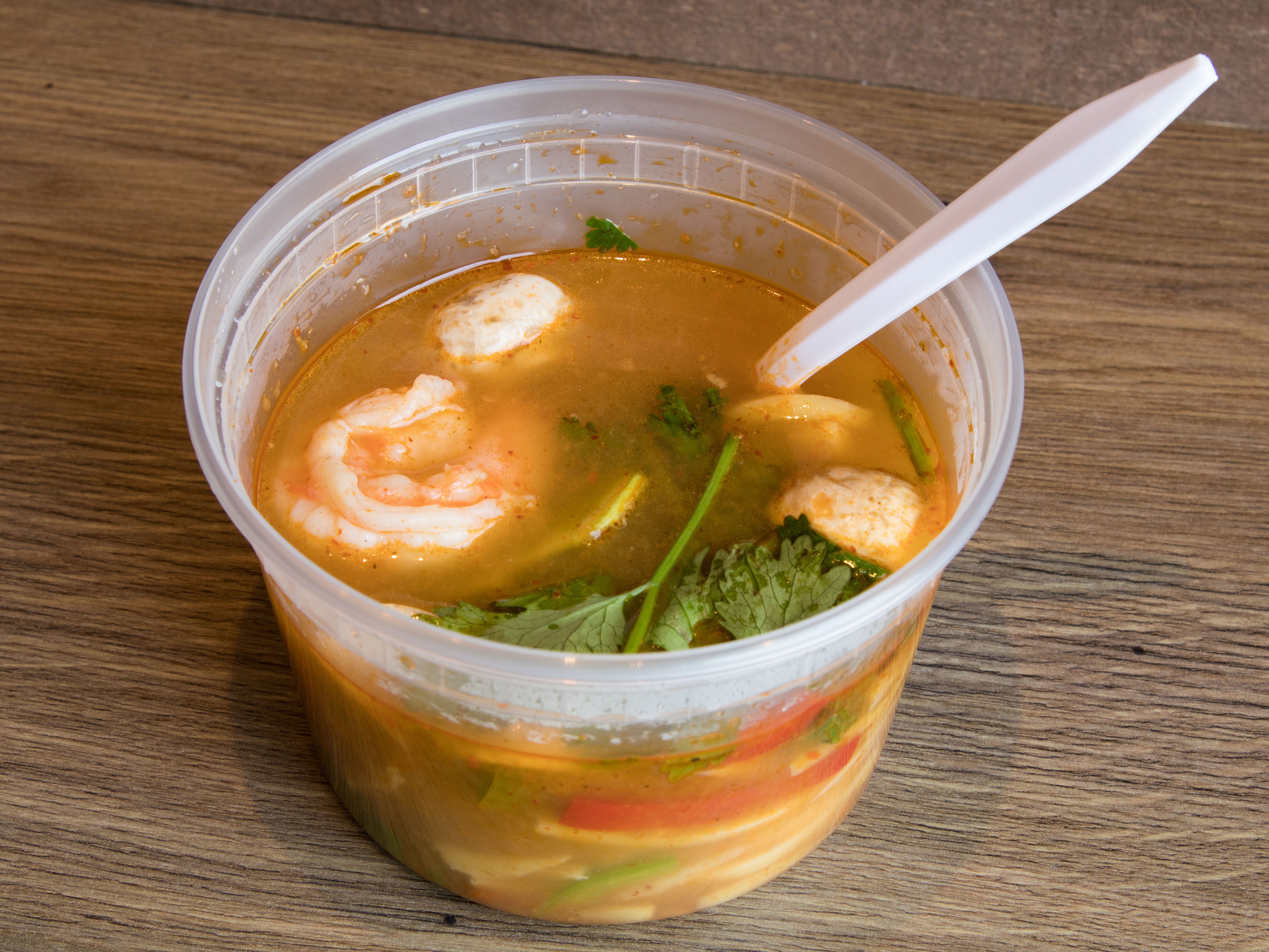 Order Tom Yum Shrimp Noodles Soup food online from Birdkee store, Philadelphia on bringmethat.com