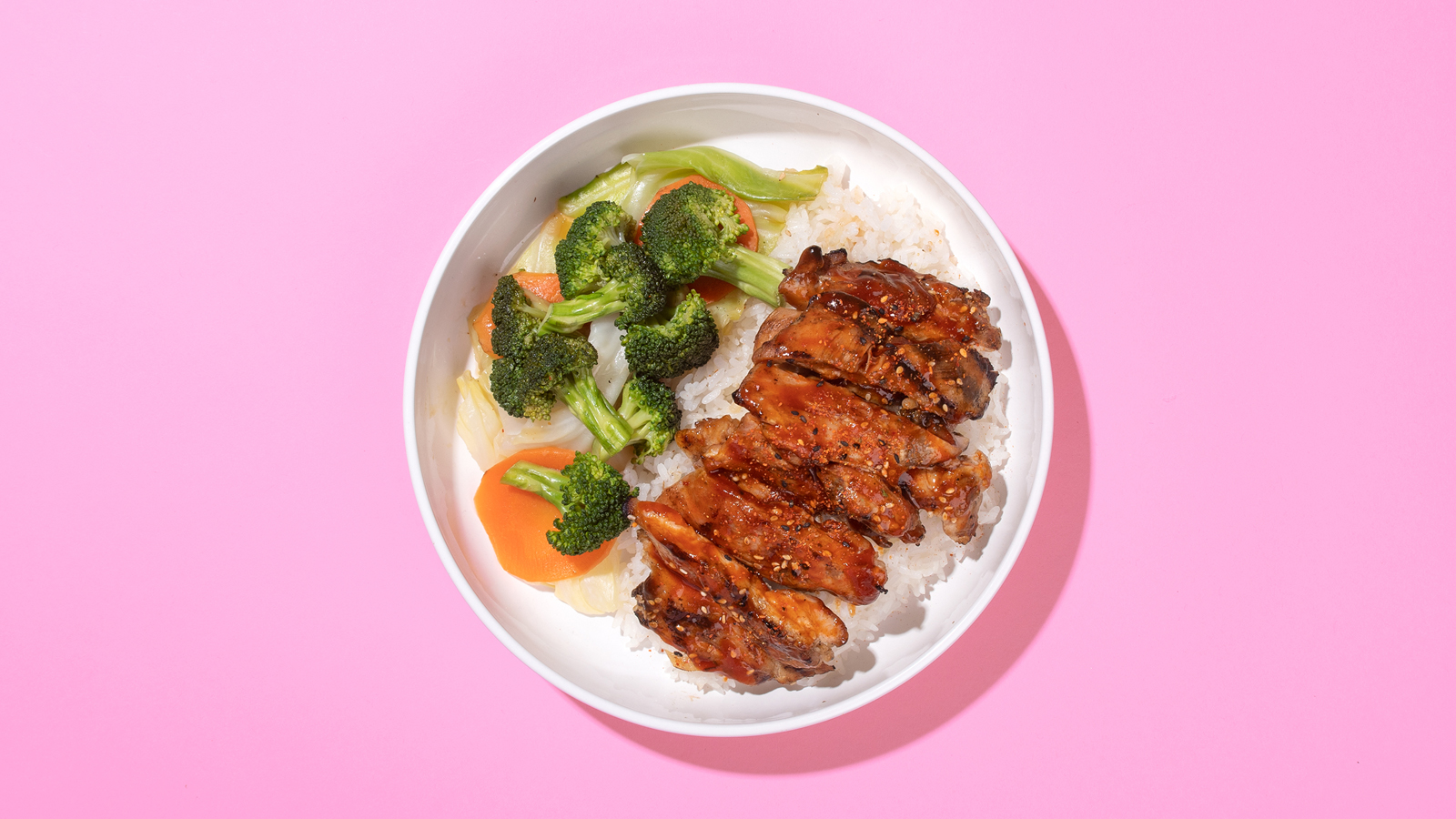 Order Spicy Chicken Rice Bowl food online from Takeout Favorites store, San Diego on bringmethat.com
