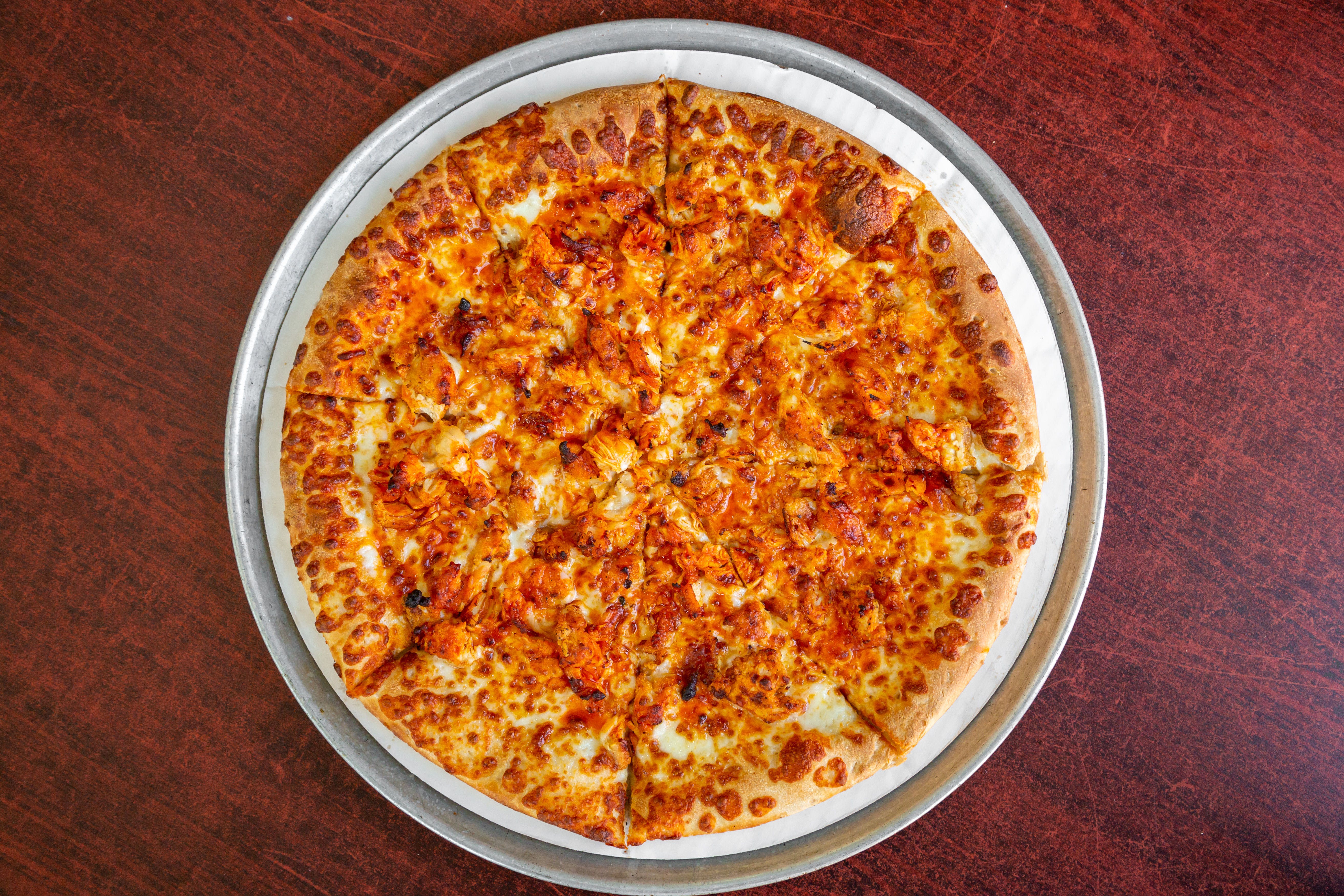 Order Buffalo Chicken Pizza - Small 10'' food online from Little Pizza King store, Brighton on bringmethat.com
