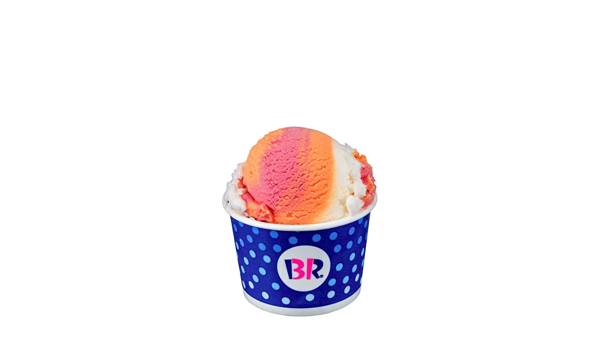 Order Kids' Single Scoop Ice Cream food online from Baskin Robbins store, Rancho Cucamonga on bringmethat.com