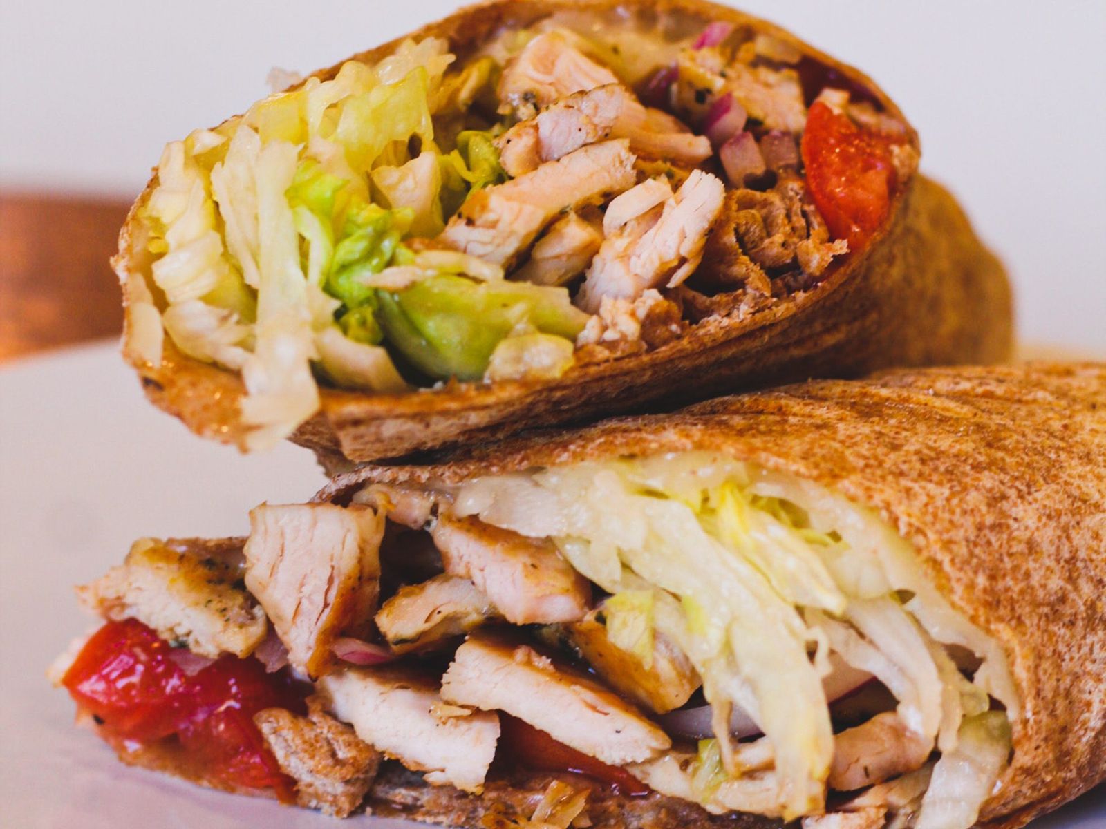 Order Italian Chicken Wrap food online from Alessio’s Cafe | Gelato | Pizza store, Hoboken on bringmethat.com